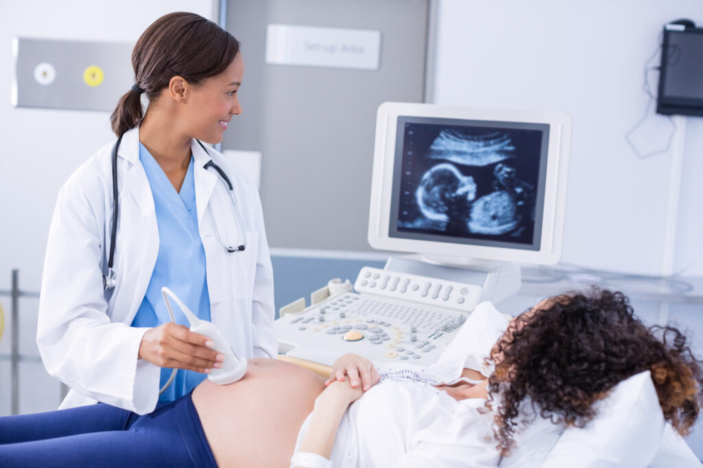 doctor doing ultrasound scan for pregnant woman 2021 08 28 17 21 14 utc